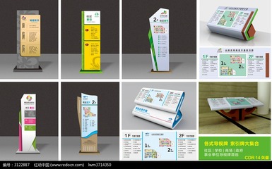 國內(nèi)高檔導(dǎo)視牌模板與廣告設(shè)計趨勢探析